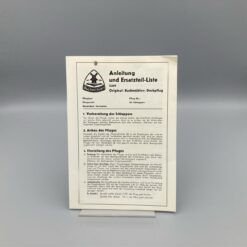 BUCHMÜHLEN Betriebsanleitung Drehpflug