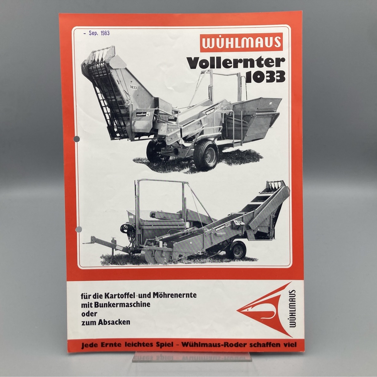 WÜHLMAUS Prospekt Vollernter 1033