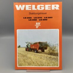 WELGER Prospekt Stalldungstreuer