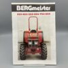 BERGMEISTER Prospekt Spezial-Traktoren mit IHC-Dieselmotoren