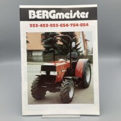 BERGMEISTER Prospekt Klein-Traktoren mit IHC-Dieselmotoren