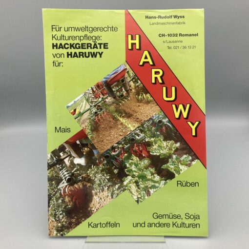HARUWY Prospekt Hackgeräte