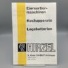 HIRZEL Prospekt Eiersortiermaschine, Kochapparate