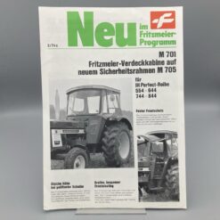 FRITZMEIER Prospekt Verdeckkabine für IH Perfect-Reihe