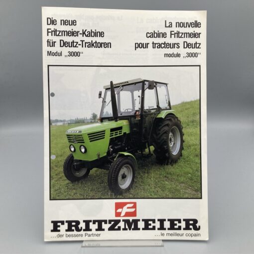 FRITZMEIER Prospekt Kabine für DEUTZ-Traktoren