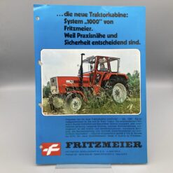 FRITZMEIER Prospekt Traktorkabine System 1000