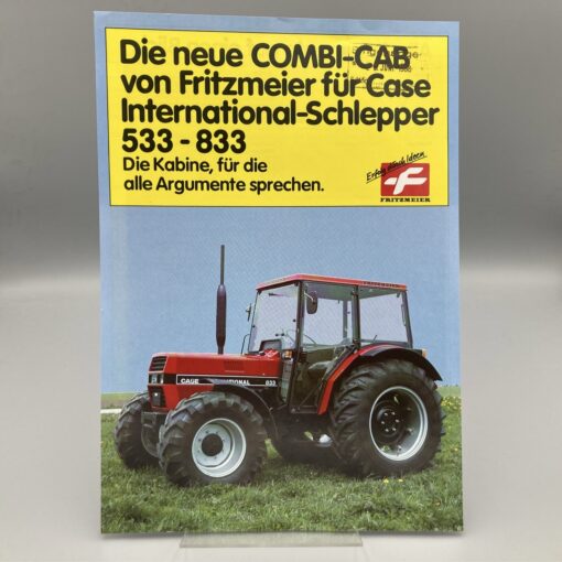 FRITZMEIER Prospekt COMBI-CAB für CASE-Schlepper