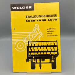 WELGER Prospekt Stalldungstreuer LS50/LS60/LS70