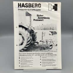 HASBERG Prospekt Dreipunkt-Schnellkuppler