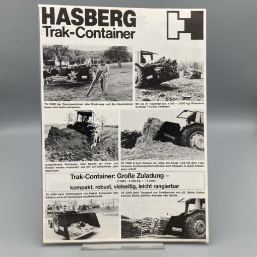 HASBERG Prospekt Trak-Container