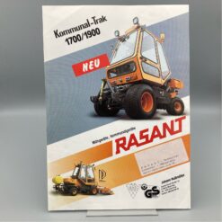 RASANT Prospekt Kommunal-Trak 1700/1900