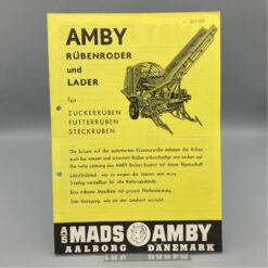 MADS AMBY Prospekt Rübenroder und Lader