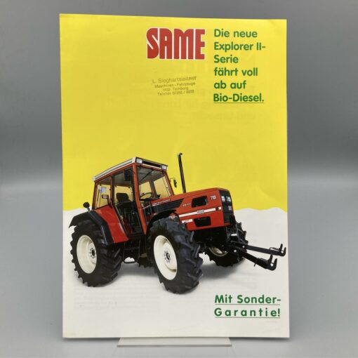 SAME Prospekt Traktor Explorer