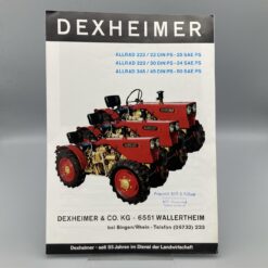 DEXHEIMER Prospekt Allrad-Schlepper 222/345