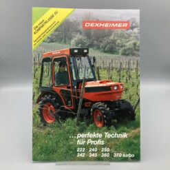 DEXHEIMER Prospekt Spezialschlepperprogramm Kompaktklasse SC
