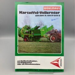 WÜHLMAUS Prospekt Kartoffel-Vollernter 644