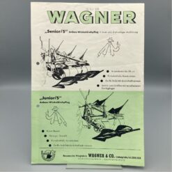 WAGNER Prospekt Programm Pflüge, Egge, Ackerrotor usw.