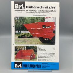 BVL Prospekt Rübenschnitzler