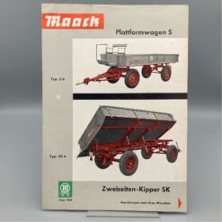 MAACK Prospekt Plattformwagen S