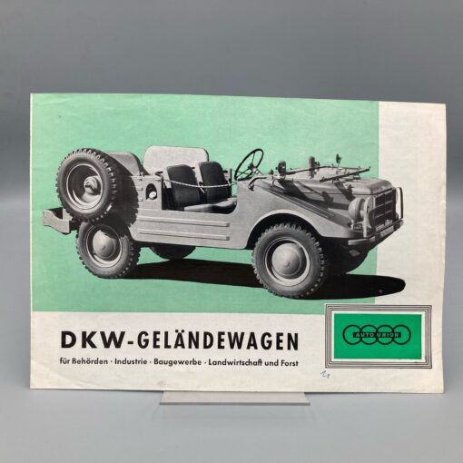 AUTO UNION Prospekt DKW-Geländewagen