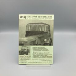 WOLF Prospekt Schlepper-Leichtkabine