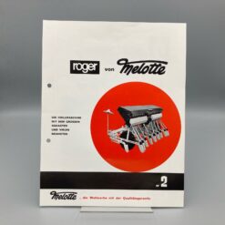MELOTTE Prospekt Drillmaschine "ROGER"