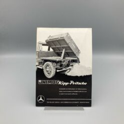 DAIMLER-BENZ Prospekt UNIMOG Kipp-Pritsche