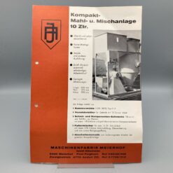 MEIERHOF Prospekt Mahl- u. Mischanlage