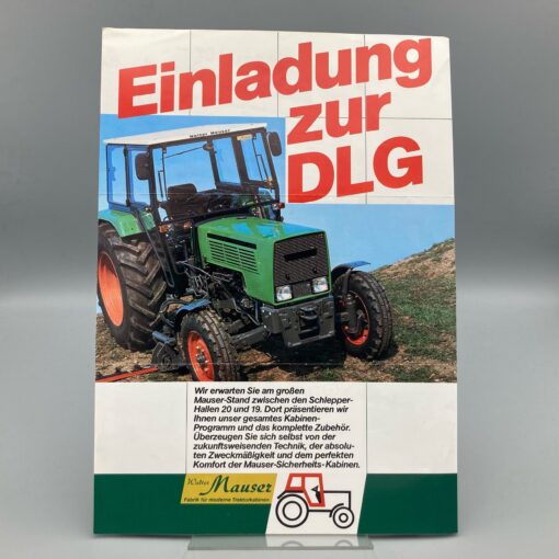 MAUSER Prospekt "Einladung zur DLG"