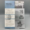 WOLF Prospekt Melkmaschinen