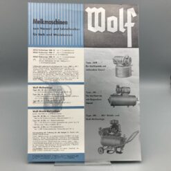WOLF Prospekt Melkmaschinen