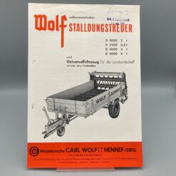 WOLF Prospekt Stalldungstreuer