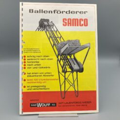 SILO-WOLFF Prospekt Ballenförderer "SAMCO"
