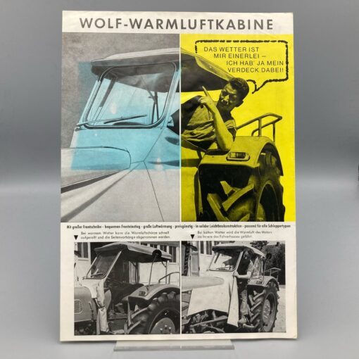 WOLF Prospekt Warmluft-Kabine