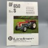 LINDNER Prospekt Traktor Bauernfreund BF650S