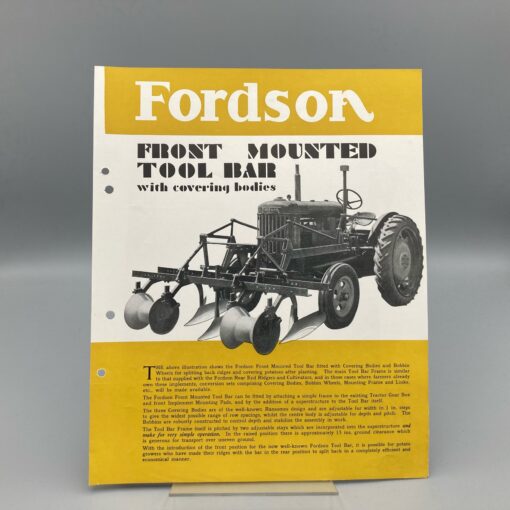 FORDSON Prospekt Front Mounted Tool Bar
