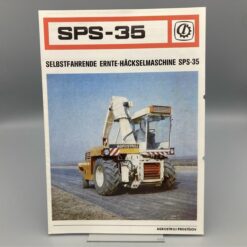 AGROSTROJ Prospekt selbstfahrende Ernte-Häckselmaschine SPS-35