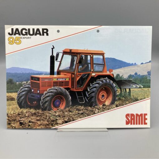 SAME Prospekt Schlepper JAGUAR 95 Export
