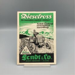 FENDT Prospekt Schlepper Dieselross
