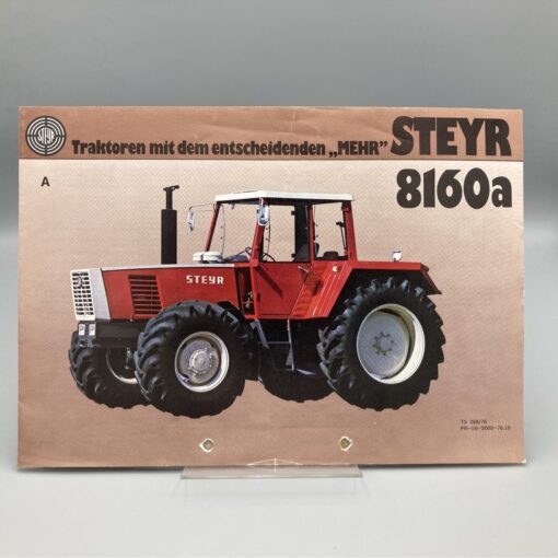 STEYR Prospekt Traktor 8160a