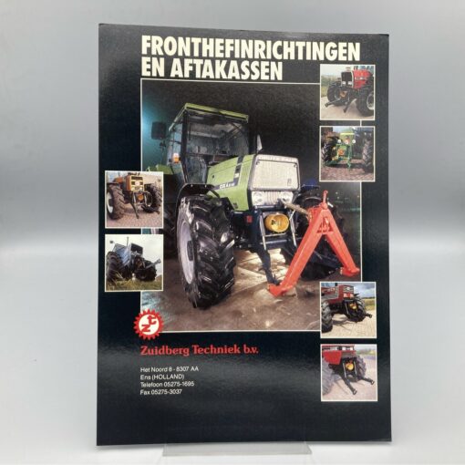 ZUIDBERG Prospekt Frontkraftheber und Frontzapfwelle