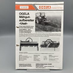 OGELA Prospekt Mähgutaufbereiter "Usal"