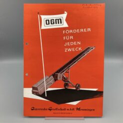 OGM Prospekt Förderanlagen