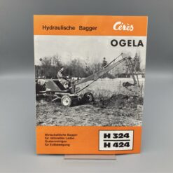 OGELA Prospekt Hydraulische Bagger CÉRÉS