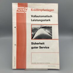 WOLF Prospekt Erddämpfanlagen