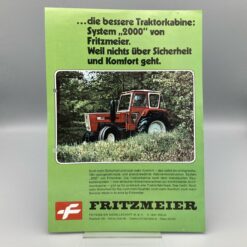 FRITZMEIER Prospekt Traktorkabine System 2000