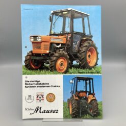 MAUSER Prospekt Traktorkabinen