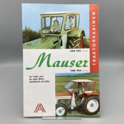 MAUSER Prospekt Traktorkabinen CAB 404/505