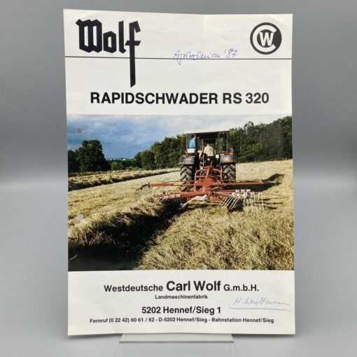 WOLF Prospekt Rapidschwader RS320
