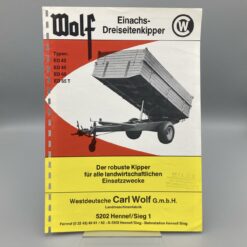 WOLF Prospekt Einachs-Dreiseitenkipper